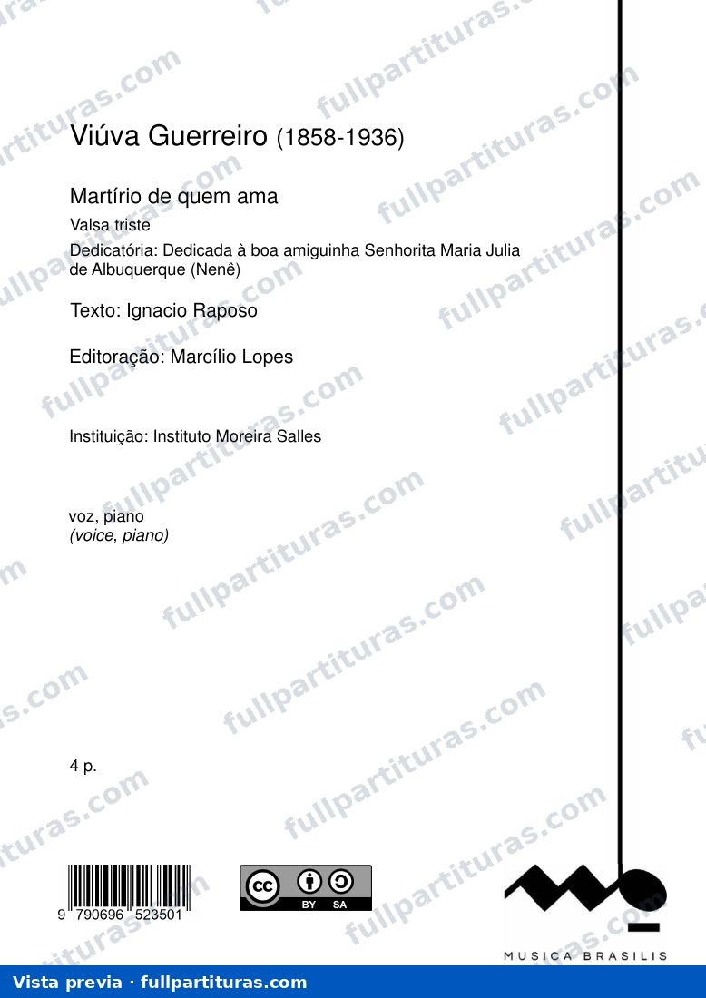 Martirio De Quem Ama — preview