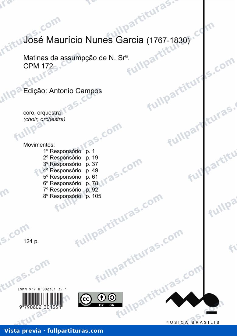 Matinas da assumpção de N. Srª. — preview