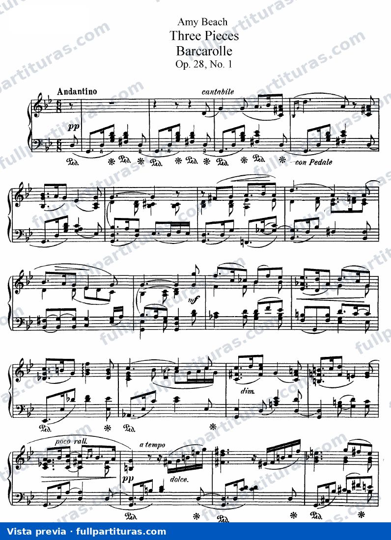 3 Morceaux Caractéristiques, Op.28 — preview
