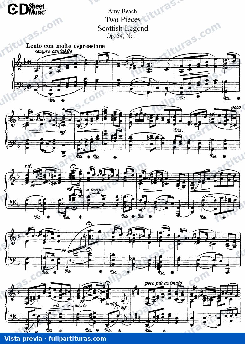 2 Piano Pieces, Op.54 — preview