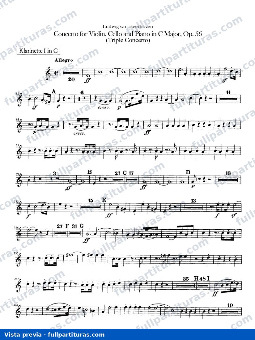 Partichella clarinete — preview