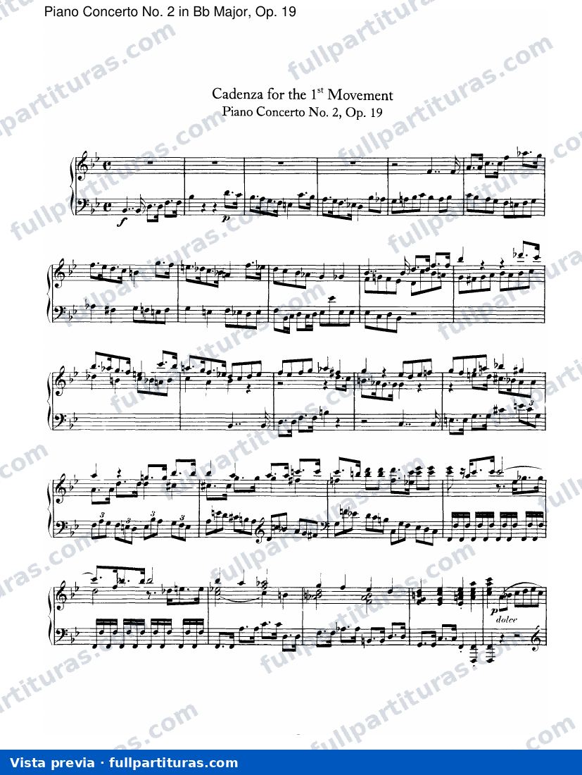 Cadenza y partichela — preview
