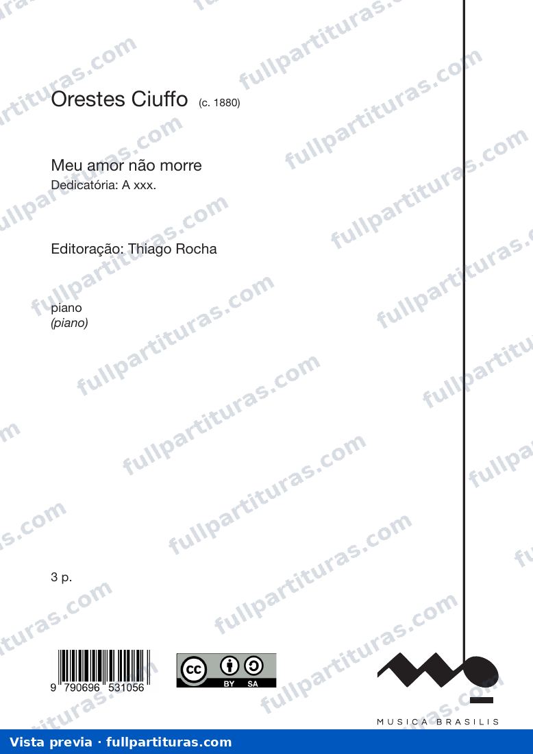 Meu amor não morre — preview