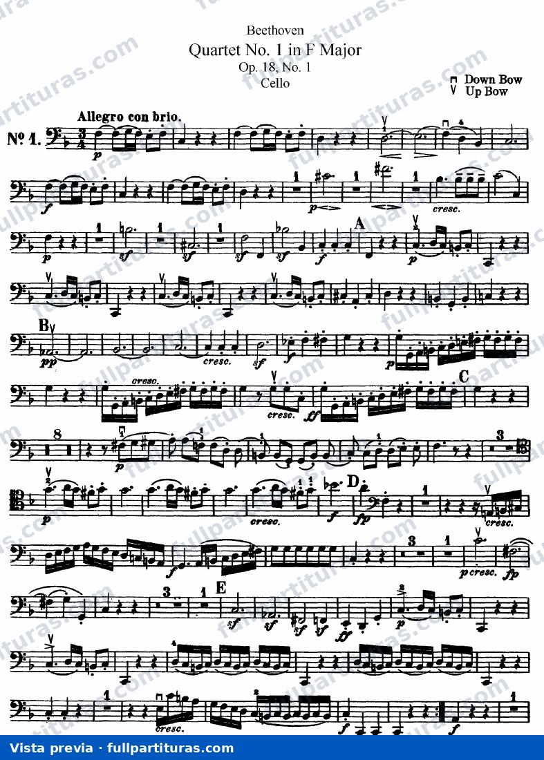 Cuartetos: Violonchello — preview
