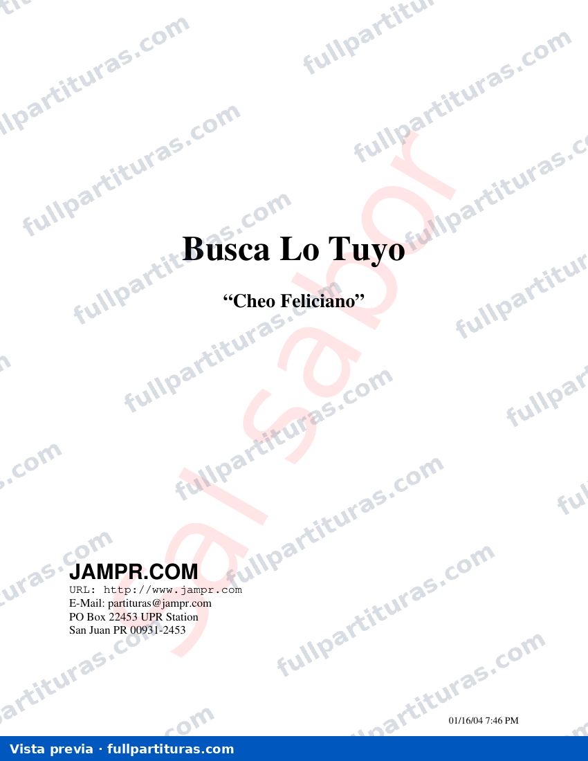 Busca lo tuyo (Versión 3) — vista previa