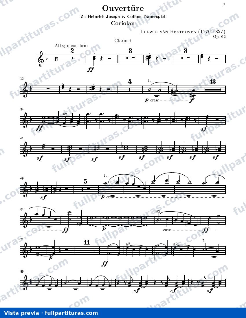 Clarinetes — preview