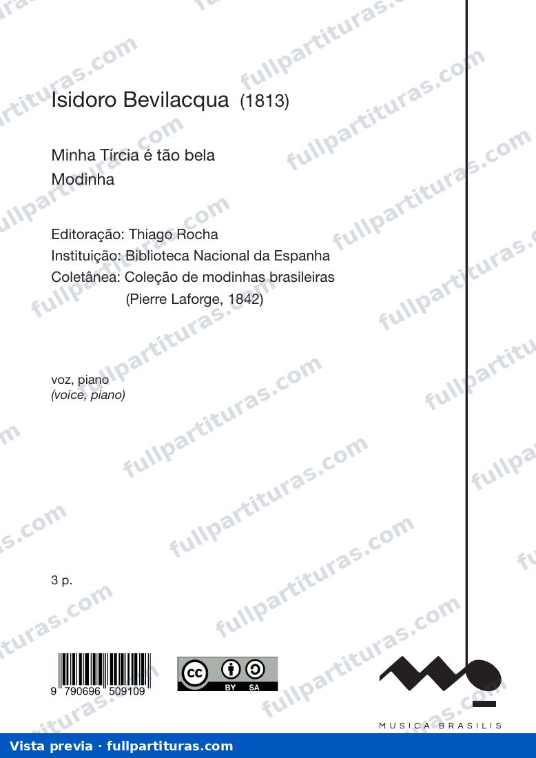 Minha Tírcia é tão bela — preview