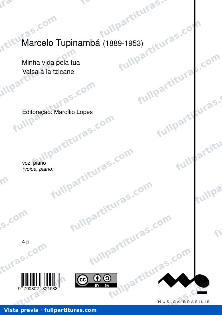Minha vida pela tua — preview