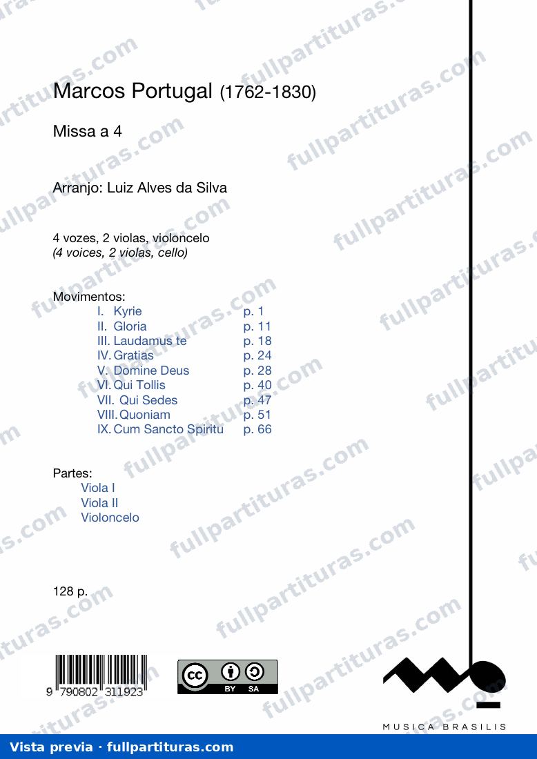 Missa a 4 — preview
