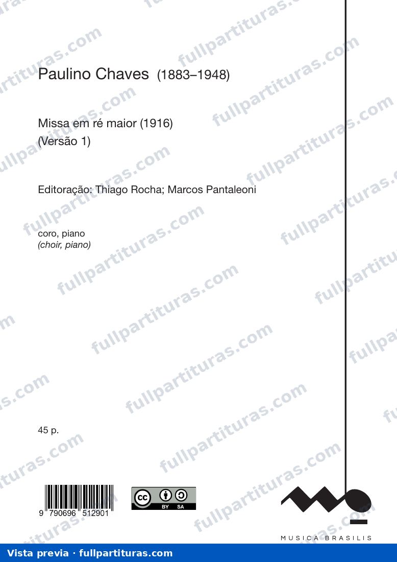 Missa em ré maior — preview