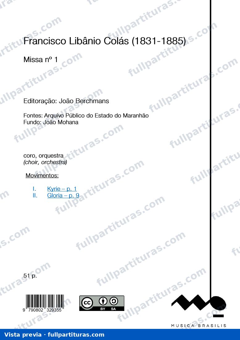 Missa nº1 — vista previa