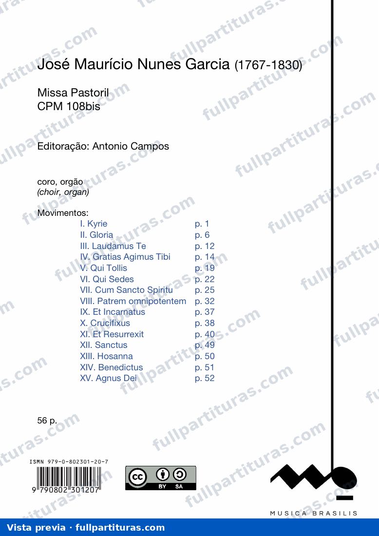 Missa pastoril para a noite de natal — preview