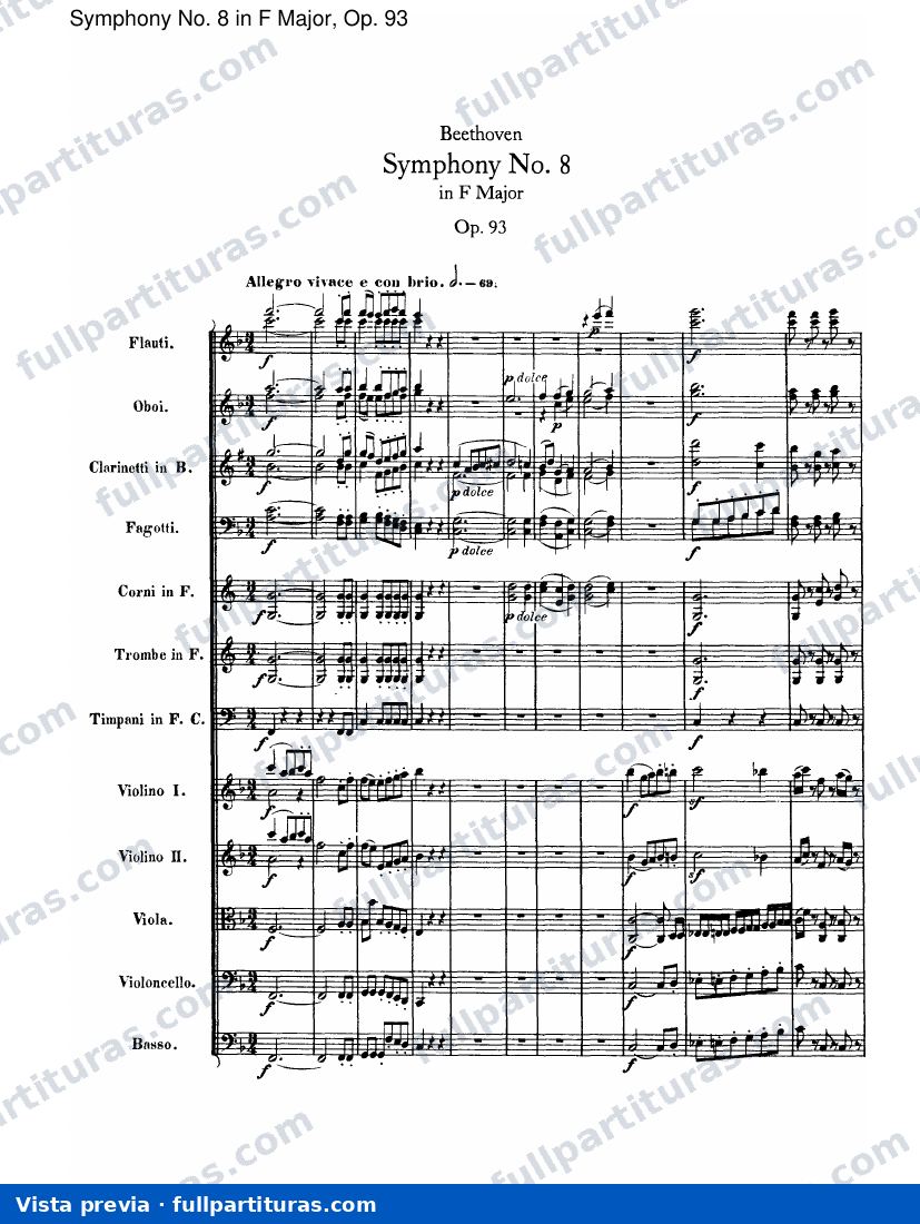I. Allegro vivace e con brio — preview