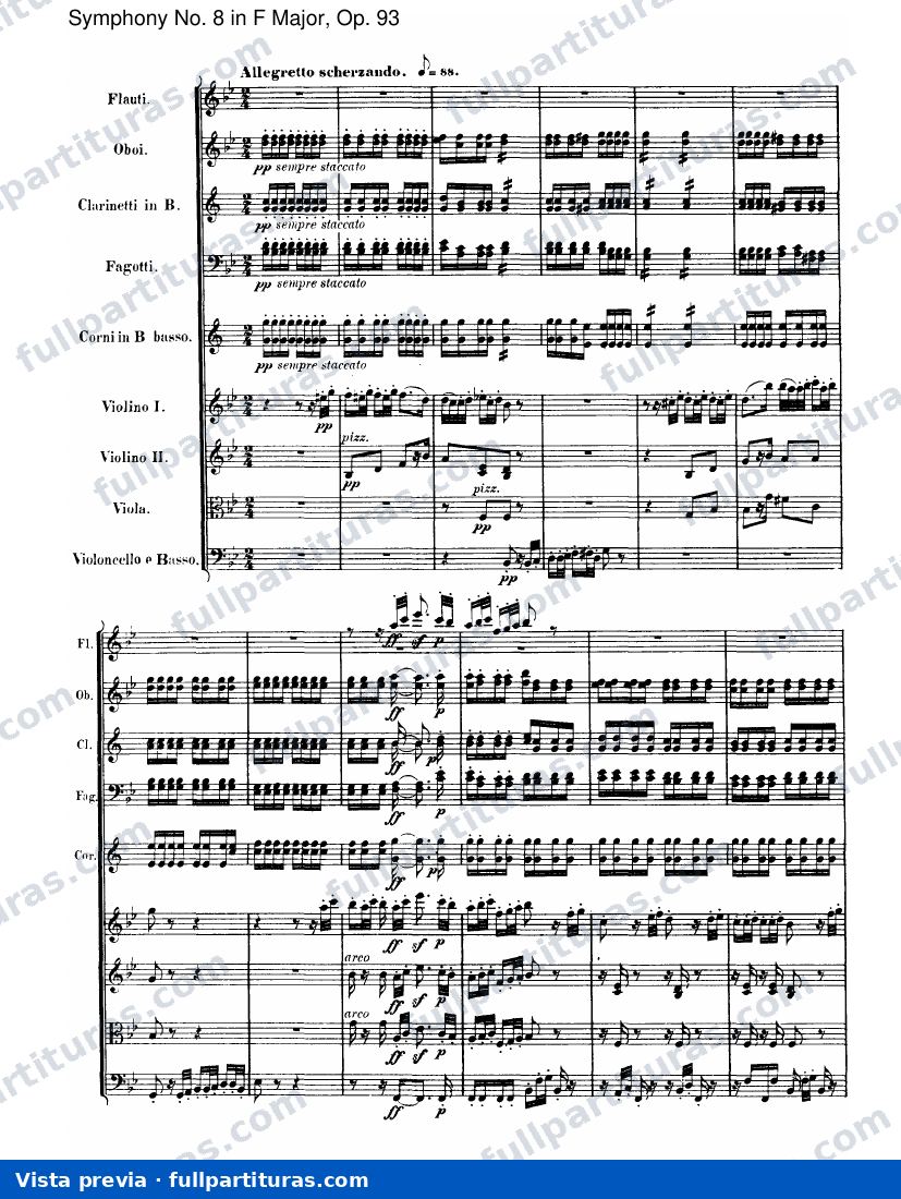 II. Allegretto scherzando — preview