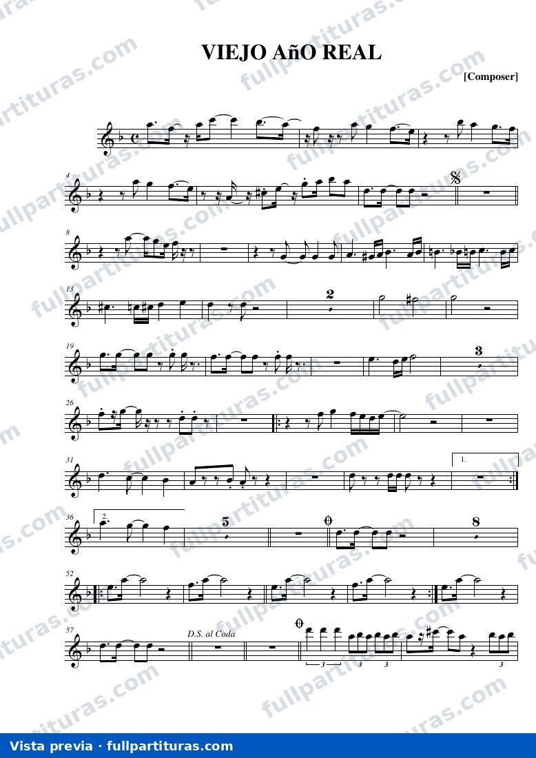 Viejo año (Trumpet) — preview