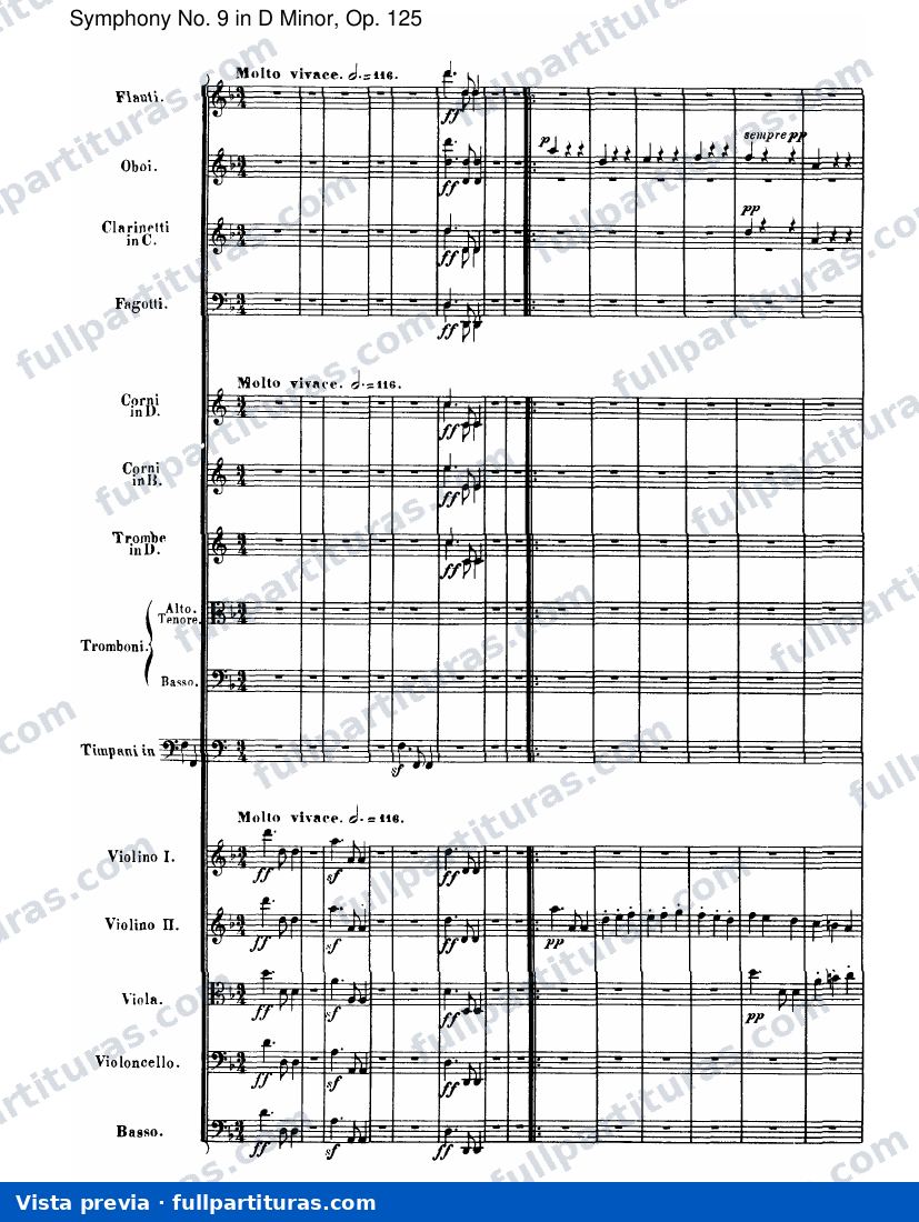 II. Molto vivace — preview