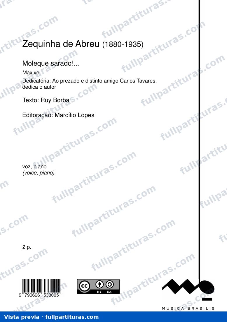 Moleque Sarado — preview
