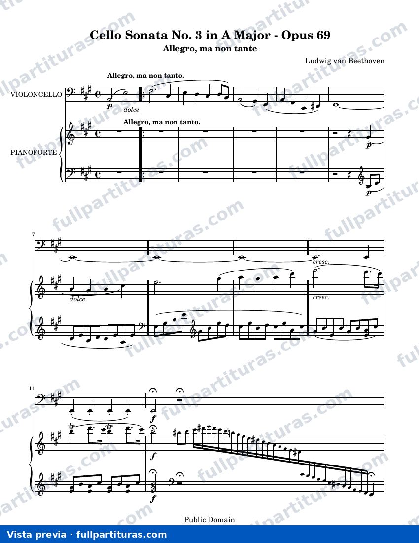 Allegro ma non tante — preview