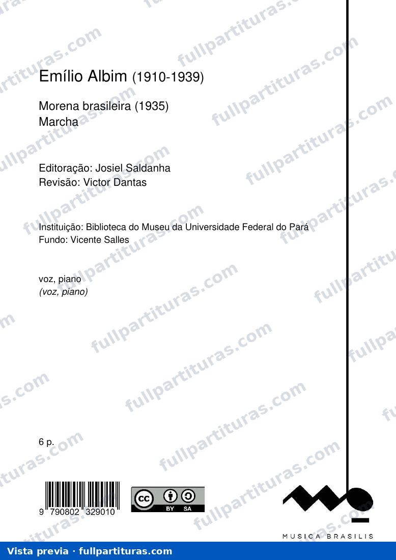 Morena brasileira — preview