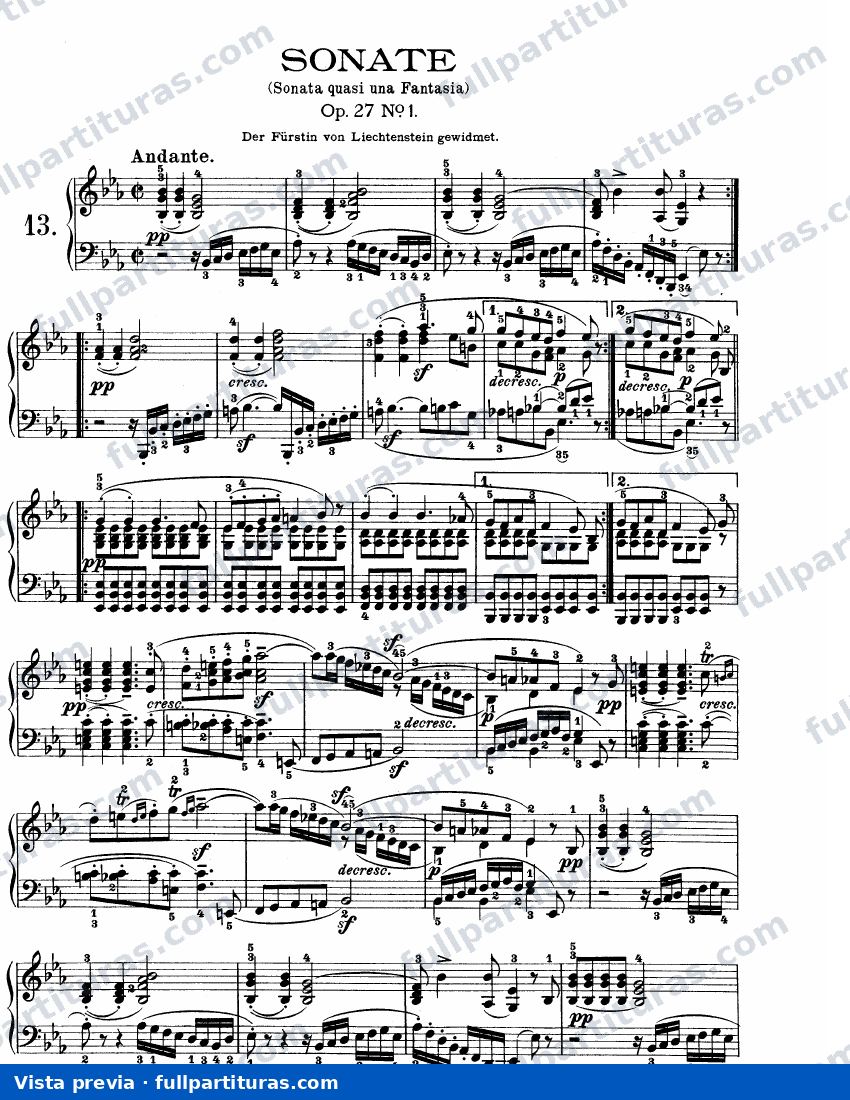 Op. 27, No. 1 — preview