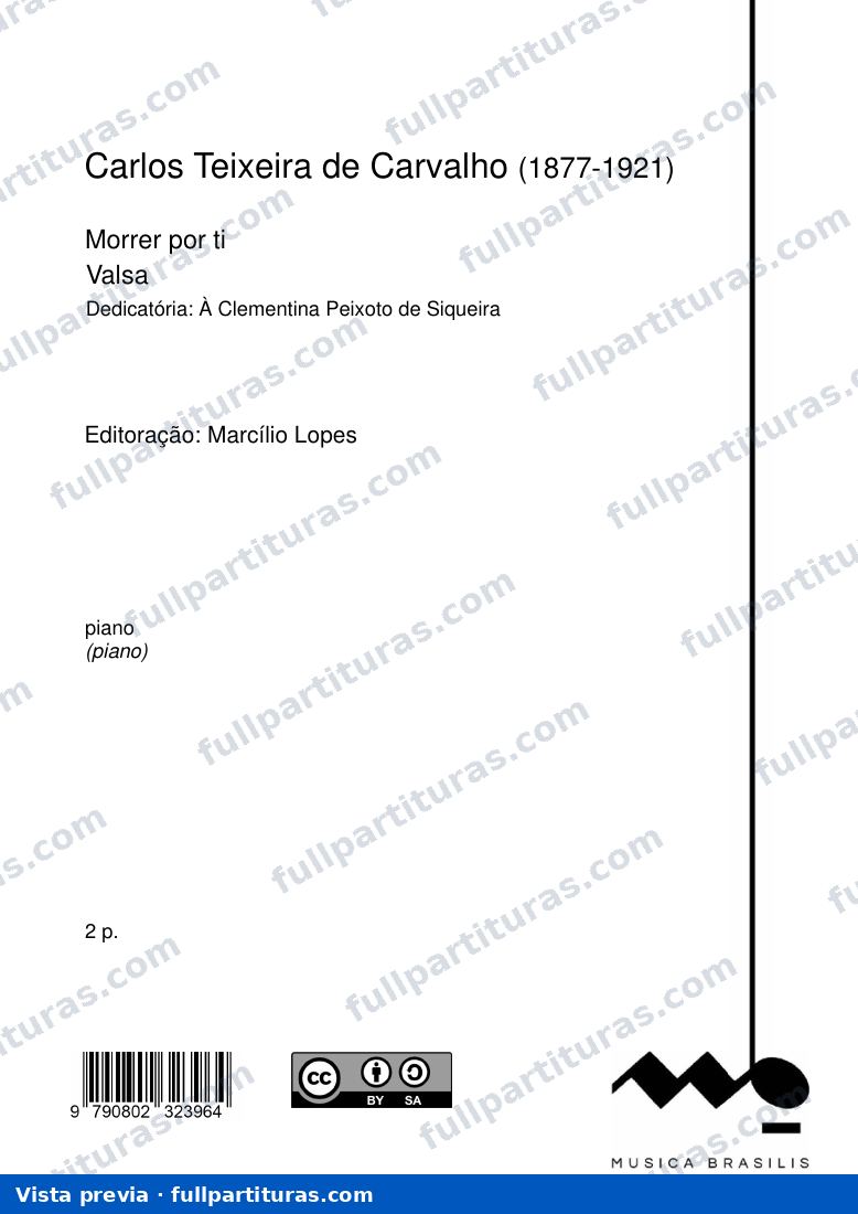 Morrer por ti — preview