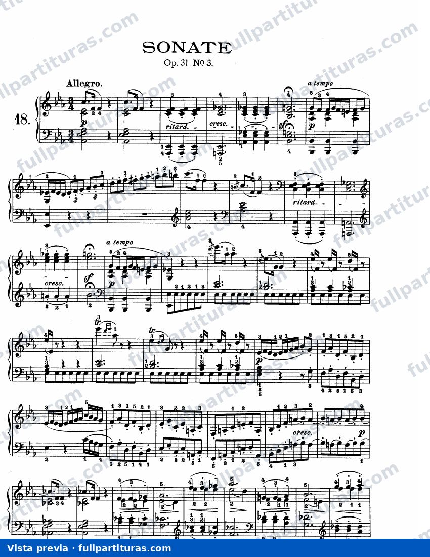 Op. 31, No. 3 — preview