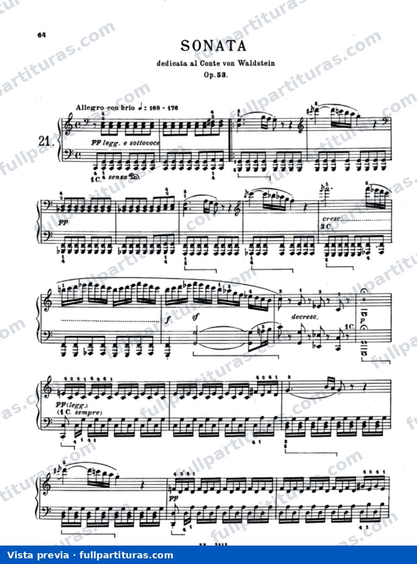 Op. 53 Waldstein — preview