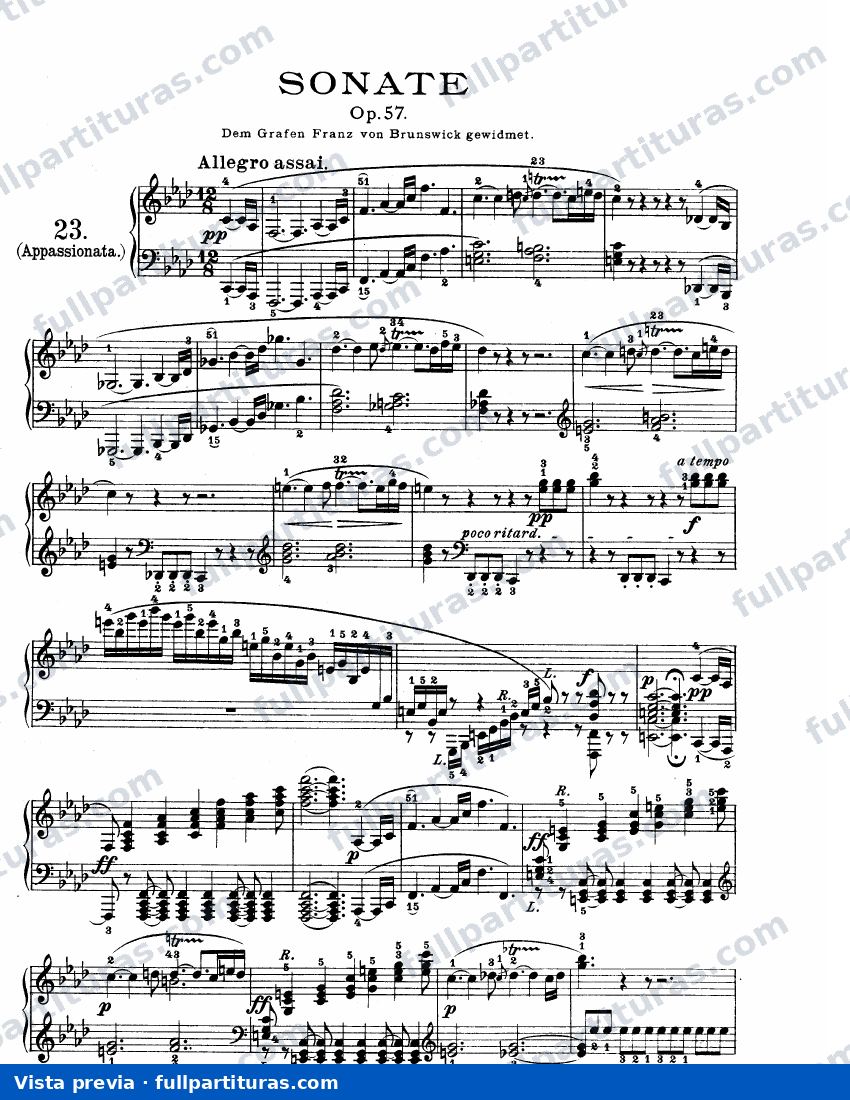 Op. 57 Appassionata — preview
