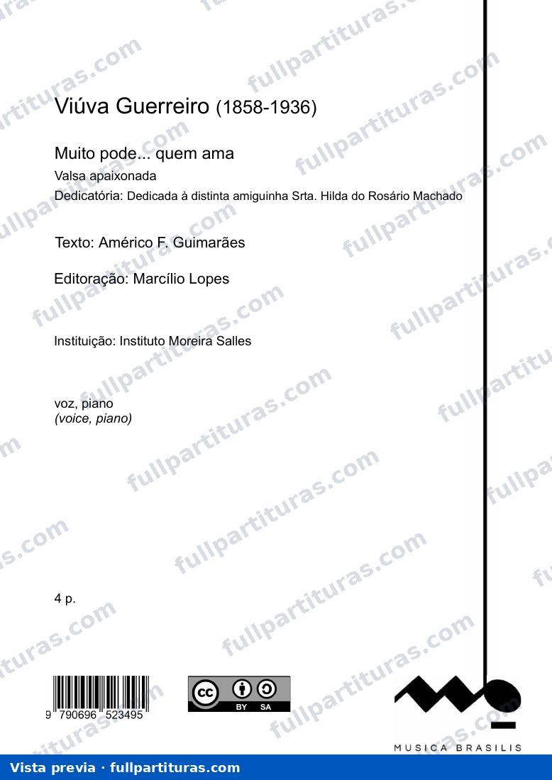 Muito Pode Quem Ama — preview