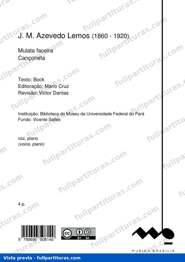 Mulata faceira — preview