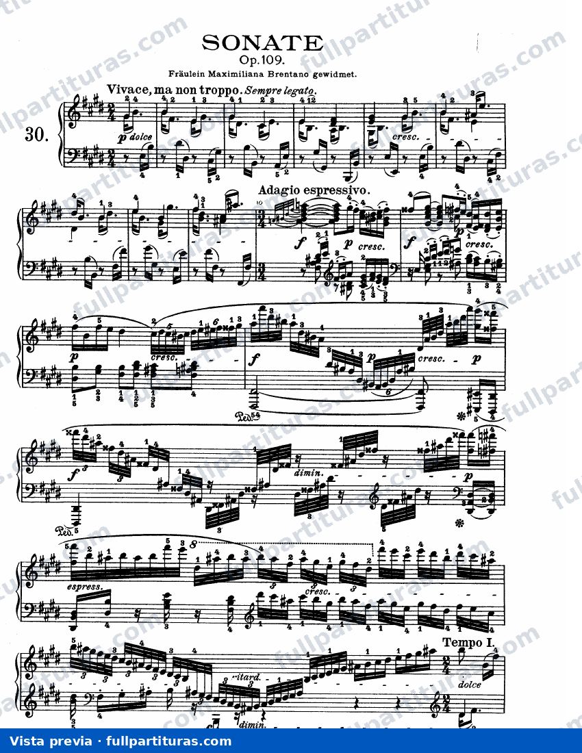 Op. 109 — preview