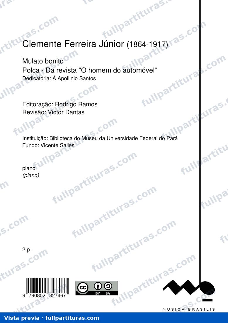Mulato bonito — preview