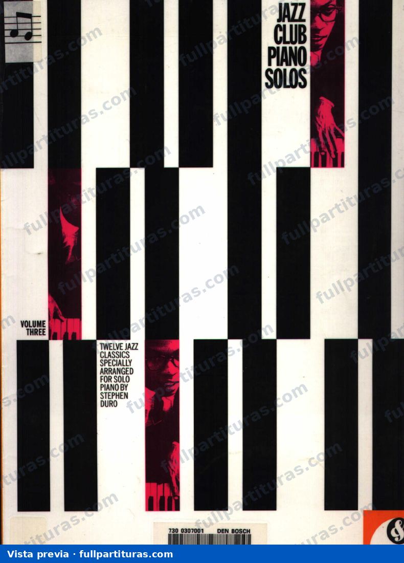 Solos de jazz para piano — vista previa