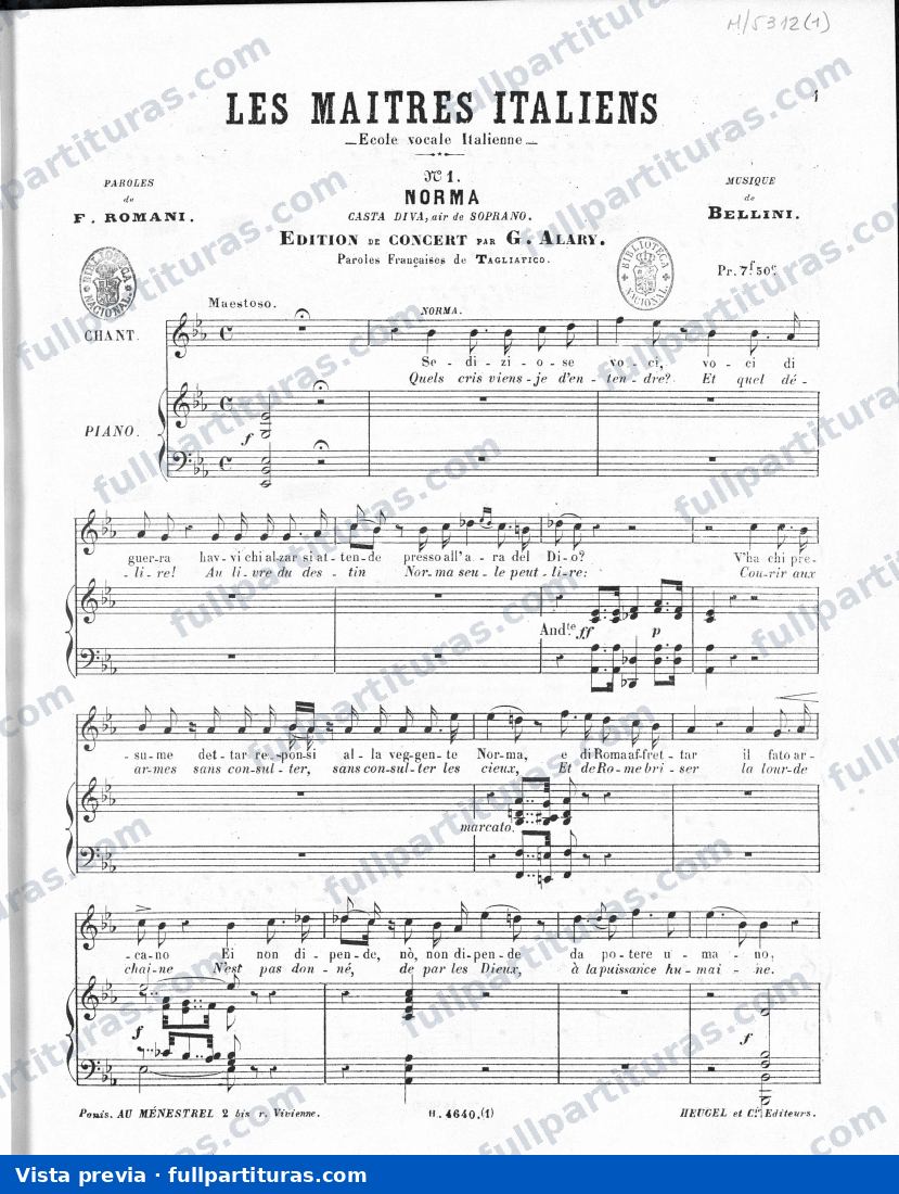 Acto II: Casta Diva — preview