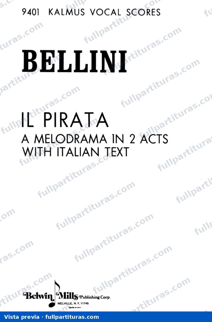 Il Pirata — preview