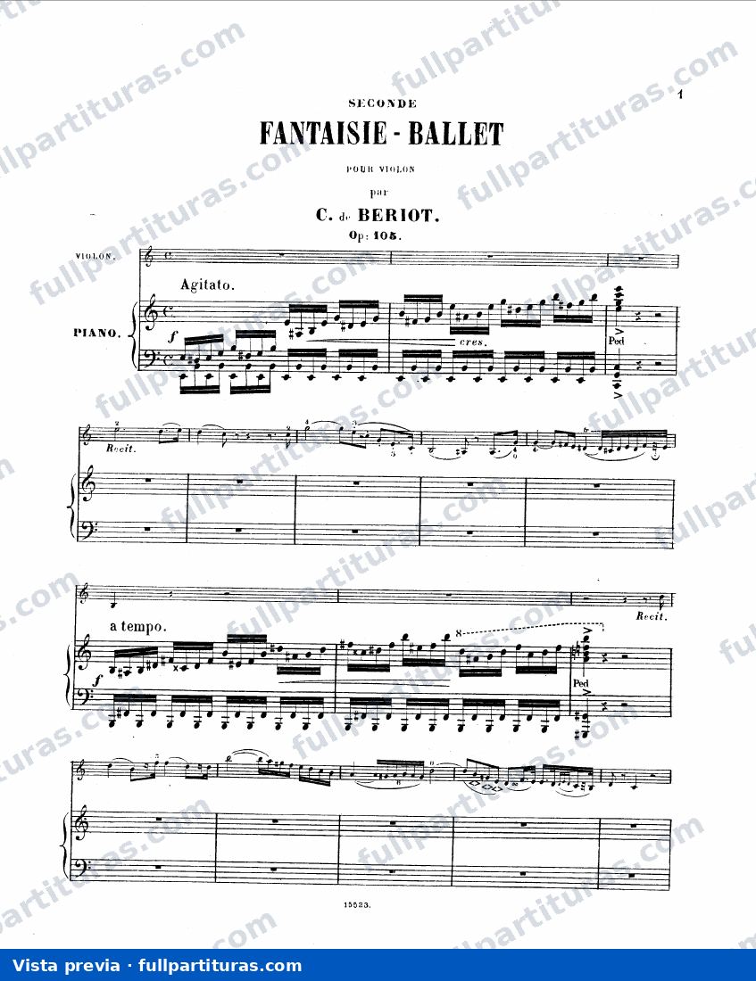 2ª Fantasía Ballet Op. 105 — preview