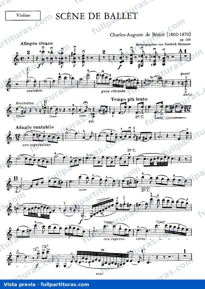 Escenas de Ballet Op. 100 — preview