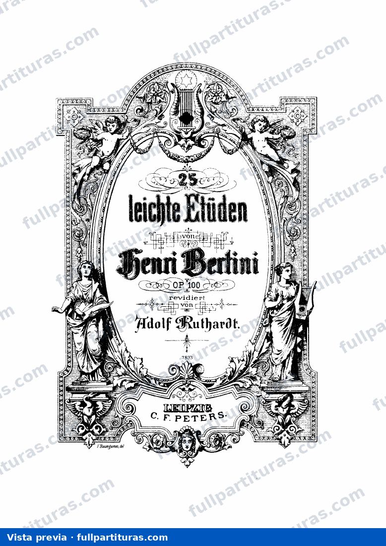 25 Etudes faciles et progressives, Op.100 — preview