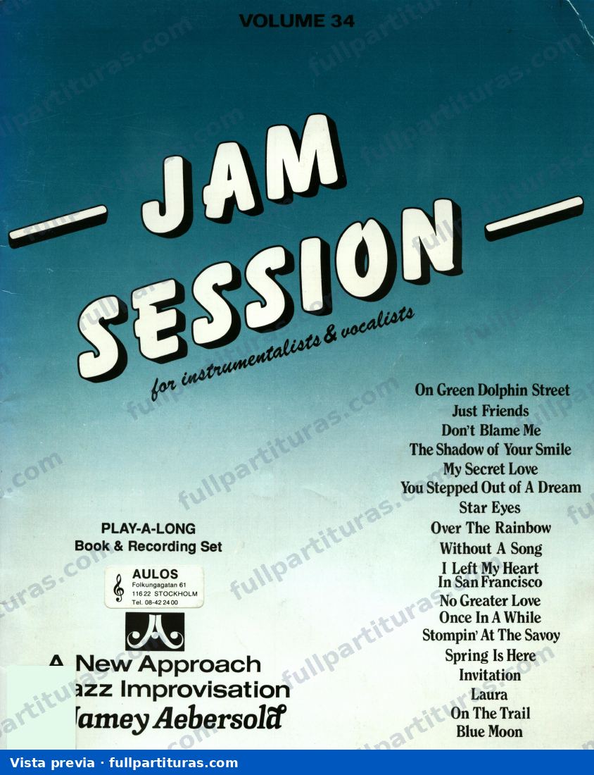 Jam Session (C-Bb-Eb) (Sax) — preview