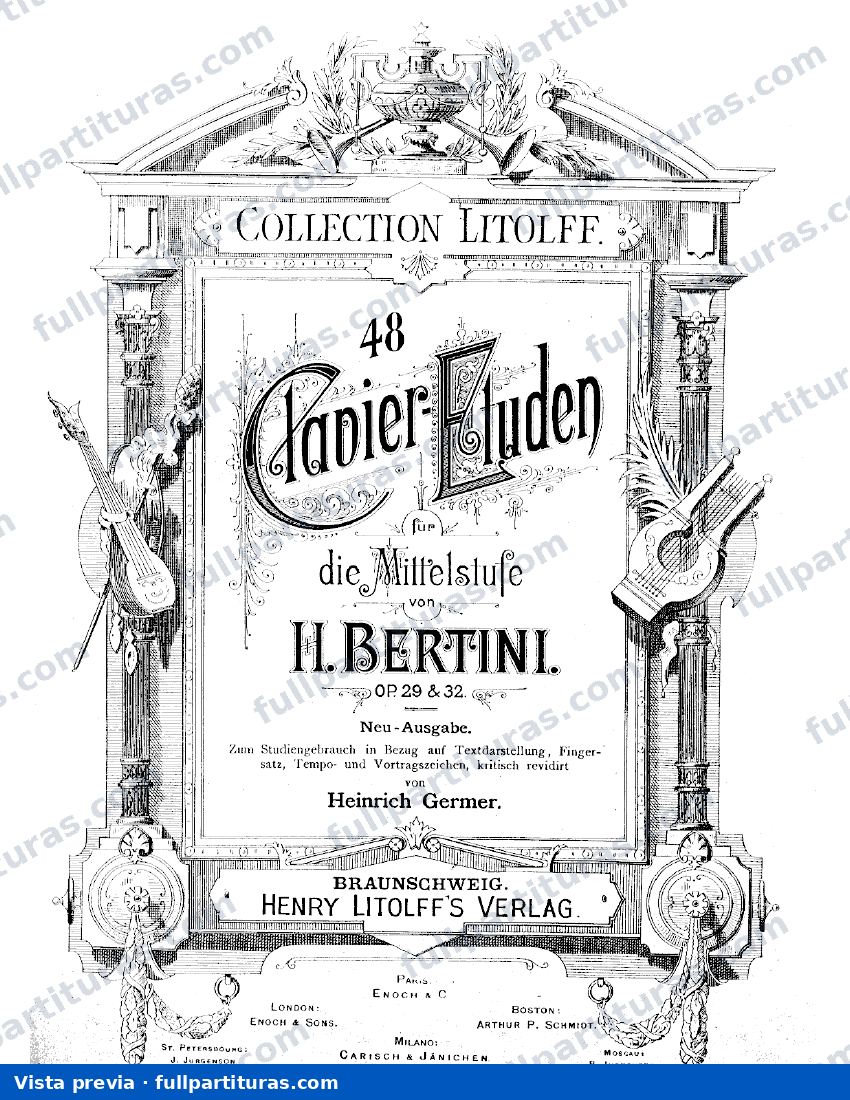 (LIBRO 2): 24 Etudes, Op.29 — preview