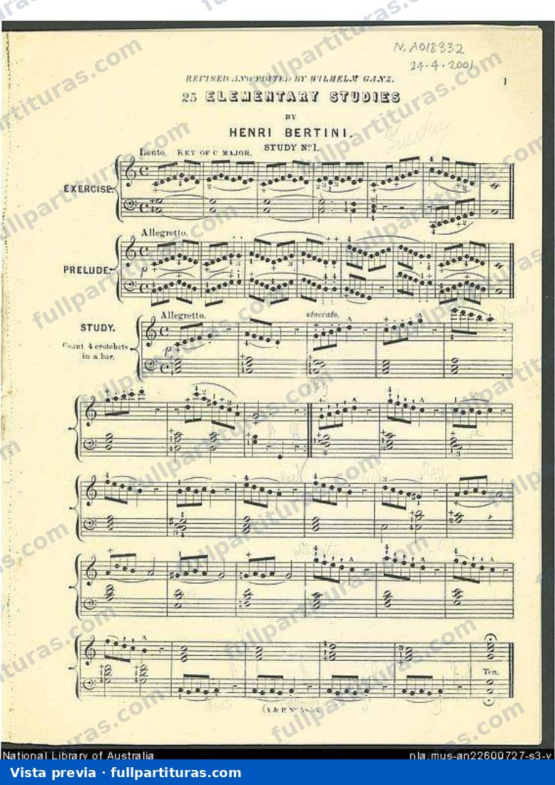 (LIBRO 2): 25 Etudes, Op.137 — preview