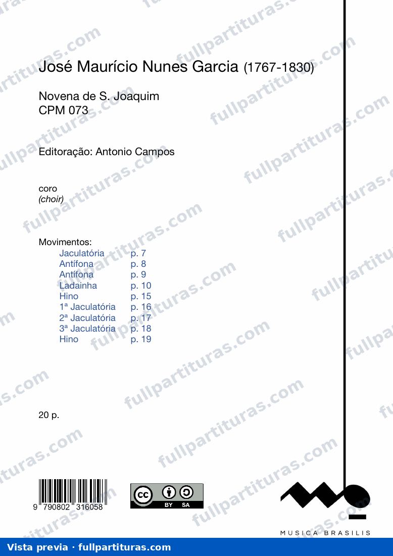 Novena de São Joaquim — preview