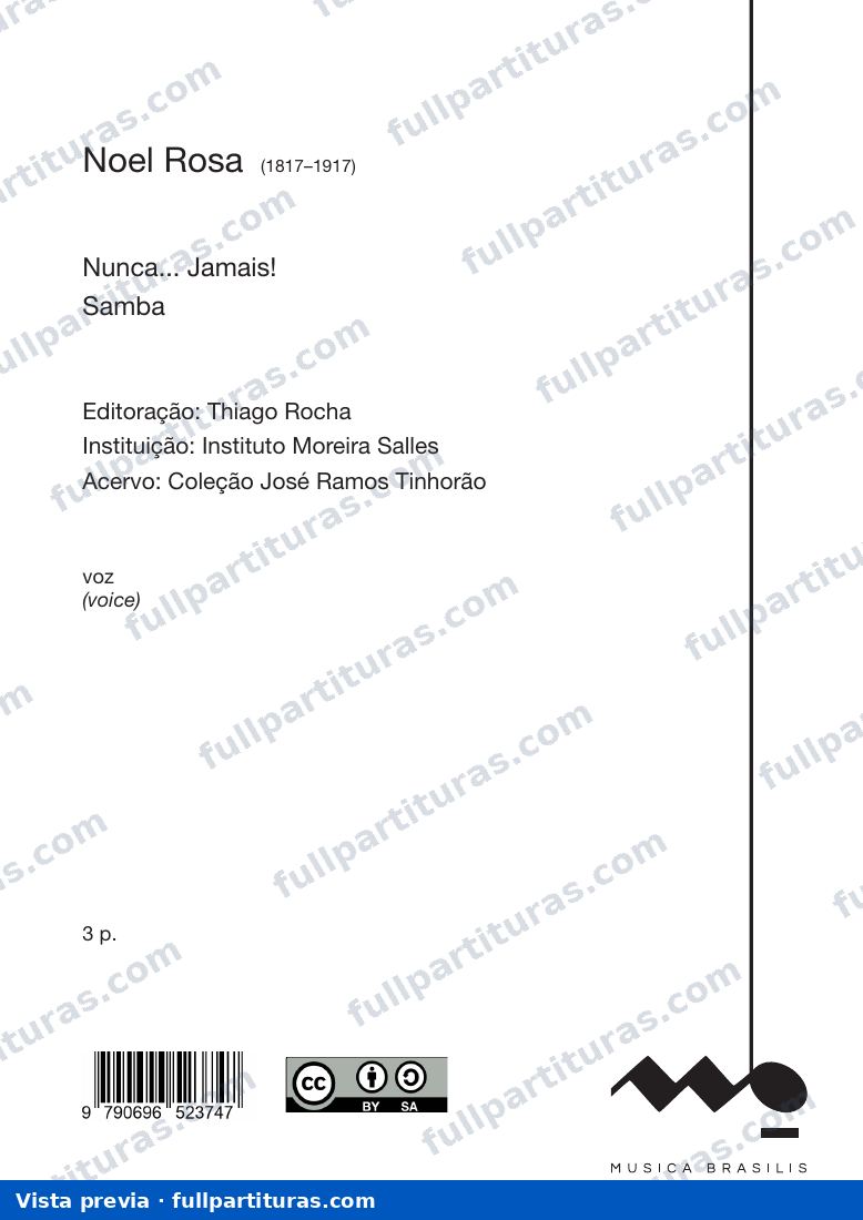 Nunca... Jamais! — preview