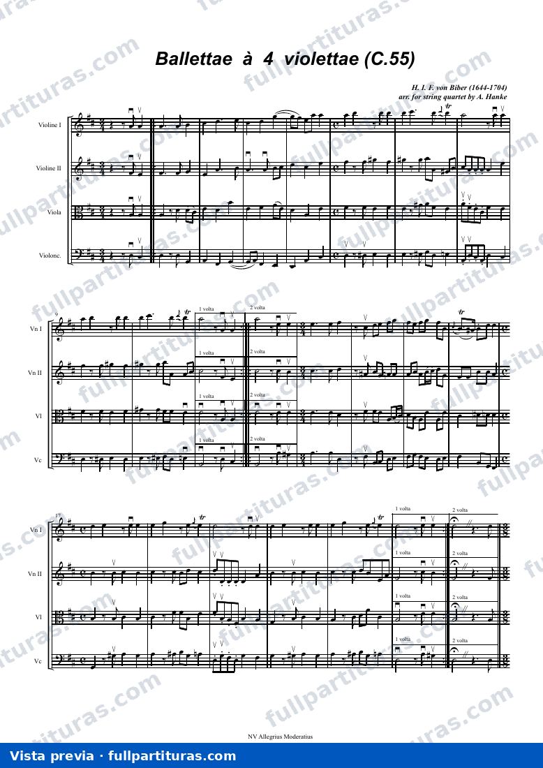 Ballettae a 4 violettae C 55 — preview