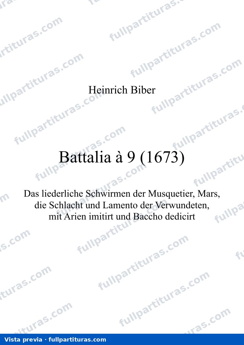 Battalia Ã 10 C 61 — preview