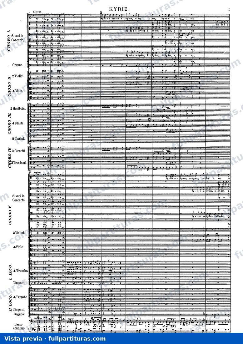Missa Salisburgensis: Kyrie — preview