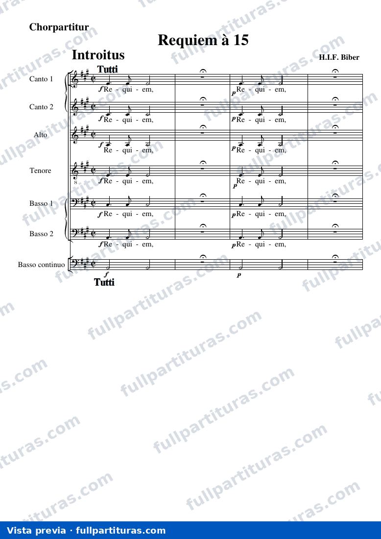 The Guardian Angel: Partitura del coro — preview