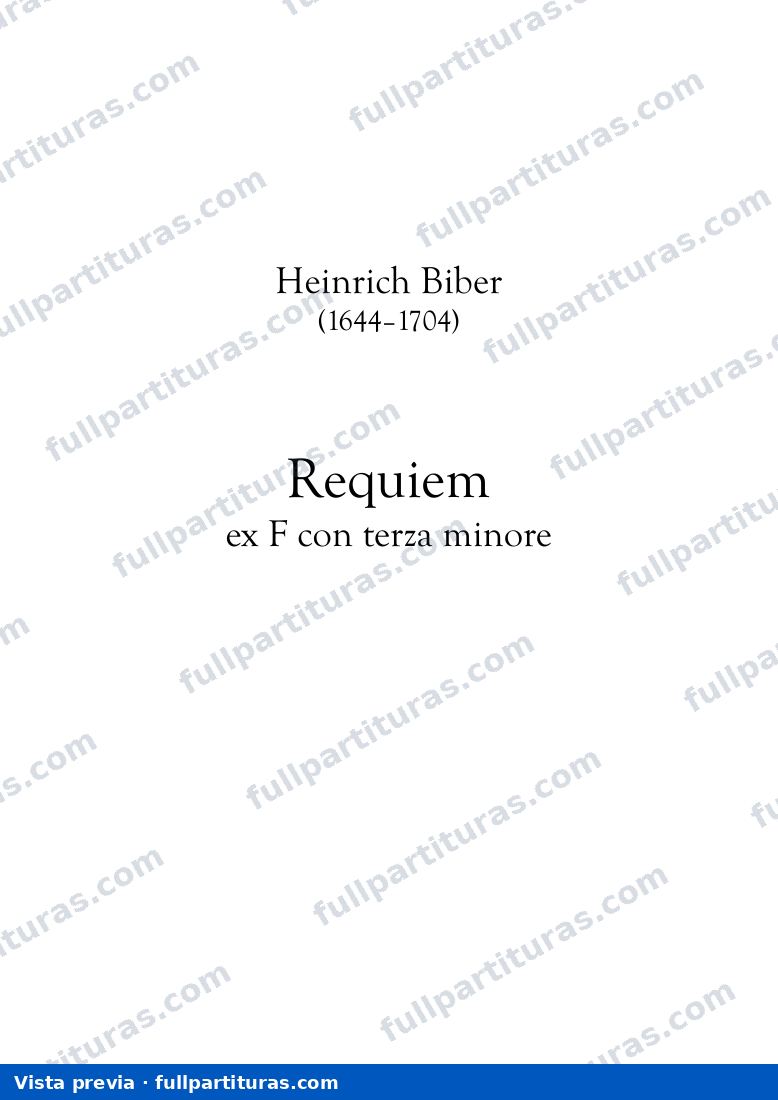 Requiem in F minor — preview