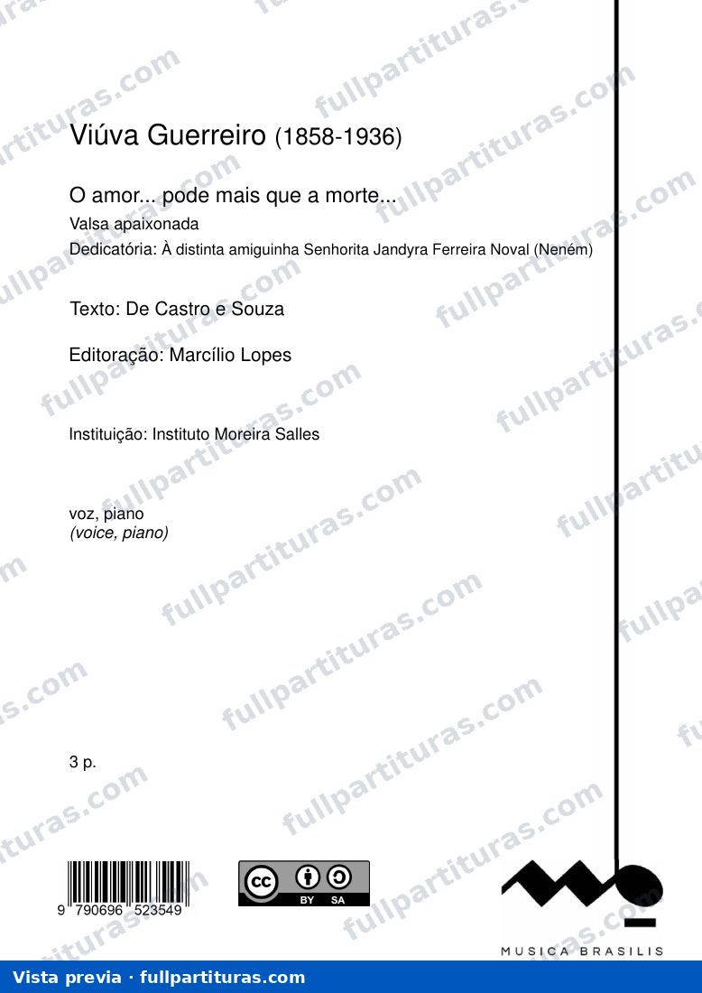 O Amor Pode Mais Que A Morte — preview