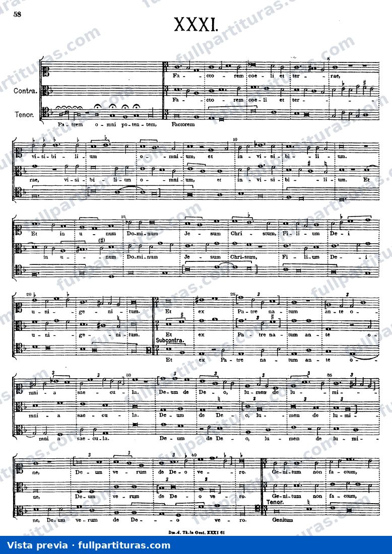 Credo — preview